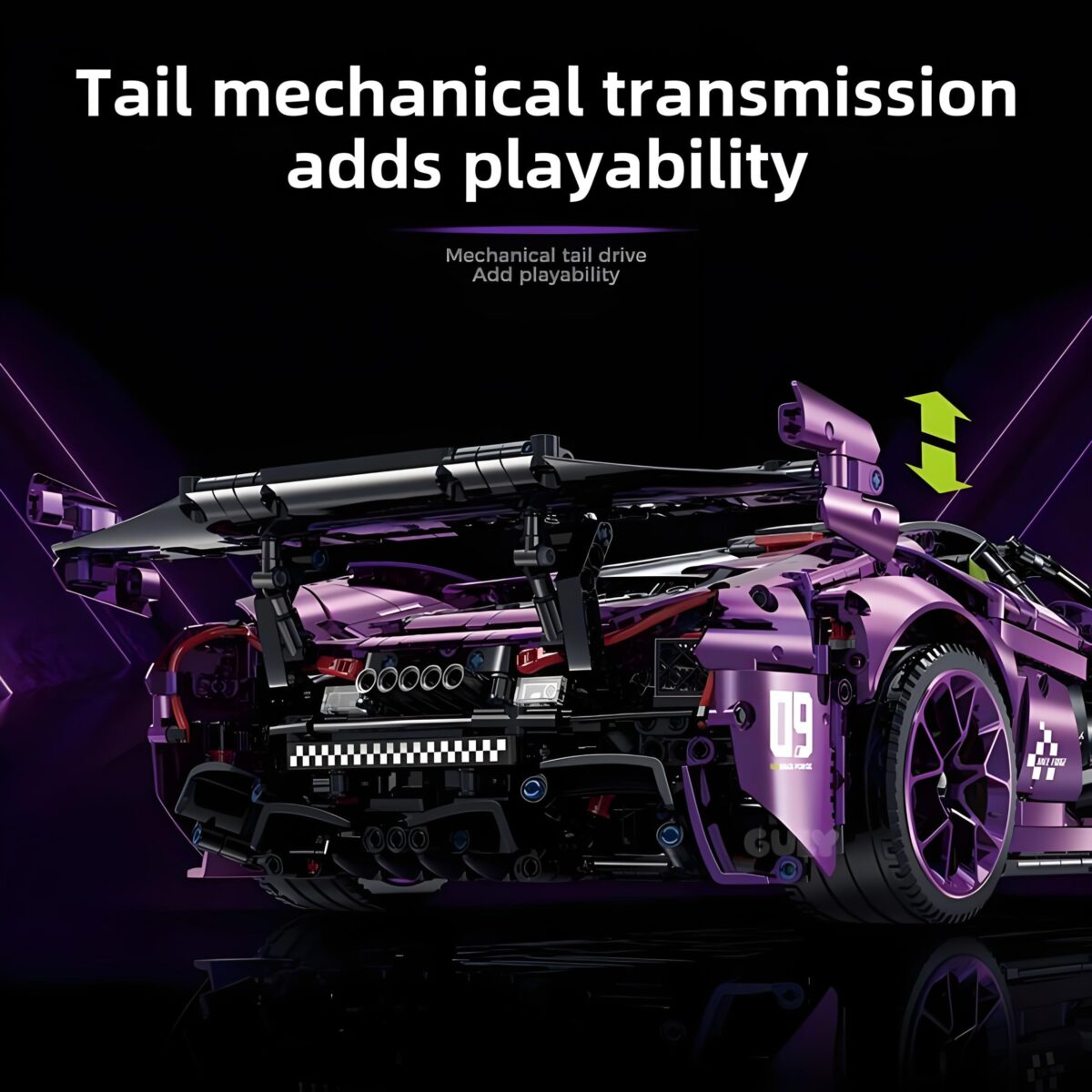GULY 10617 1:8  The McLaren P1 Hypercar  3568PCS - Image 5