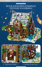 Reo 66045 The Medieval watermill  1873PCS - Image 4