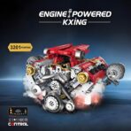 K96204 The Supercar V8 Engine  3201PCS - Image 2