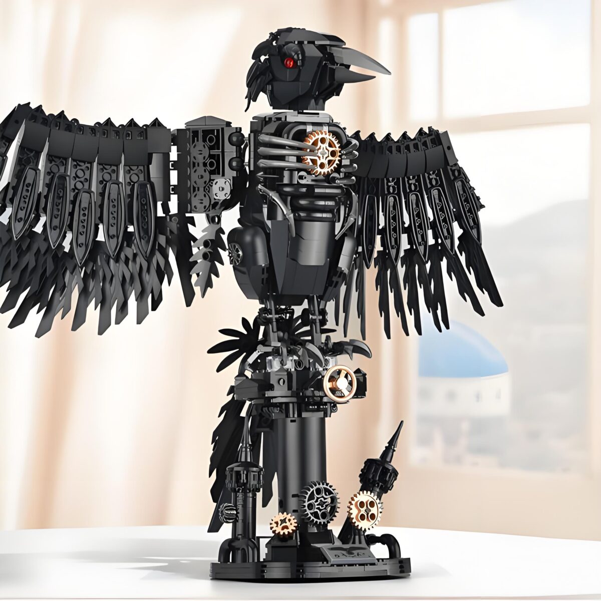 DK 7063  The Mechanical Crow  1018PCS - Image 3