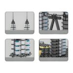 WG5213 The Kuala Lumpur Petronas Towers Minibrick 1160PCS - Image 4
