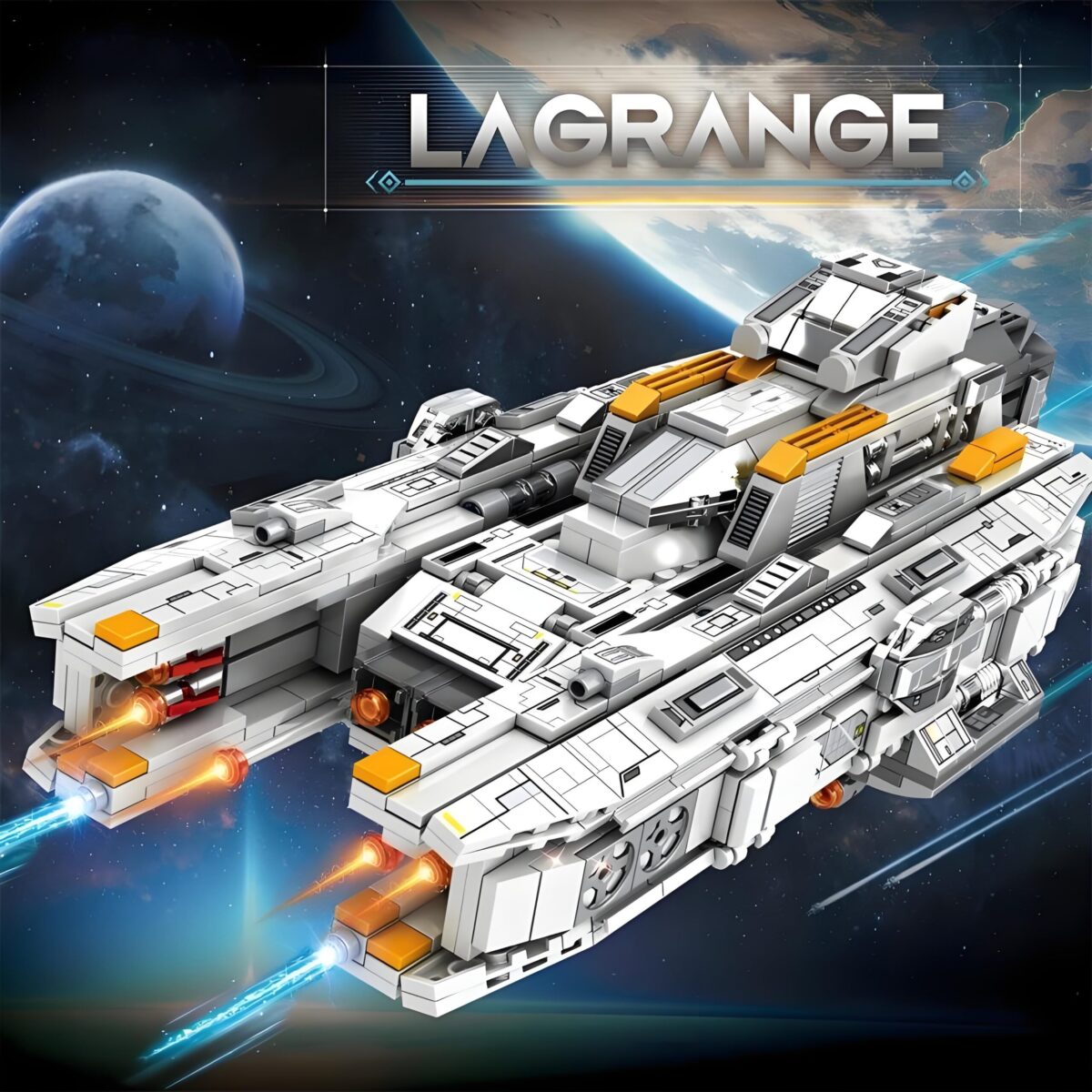 Reobrix 788 The Lagrange:Cannon Escort Ship  966PCS - Image 2