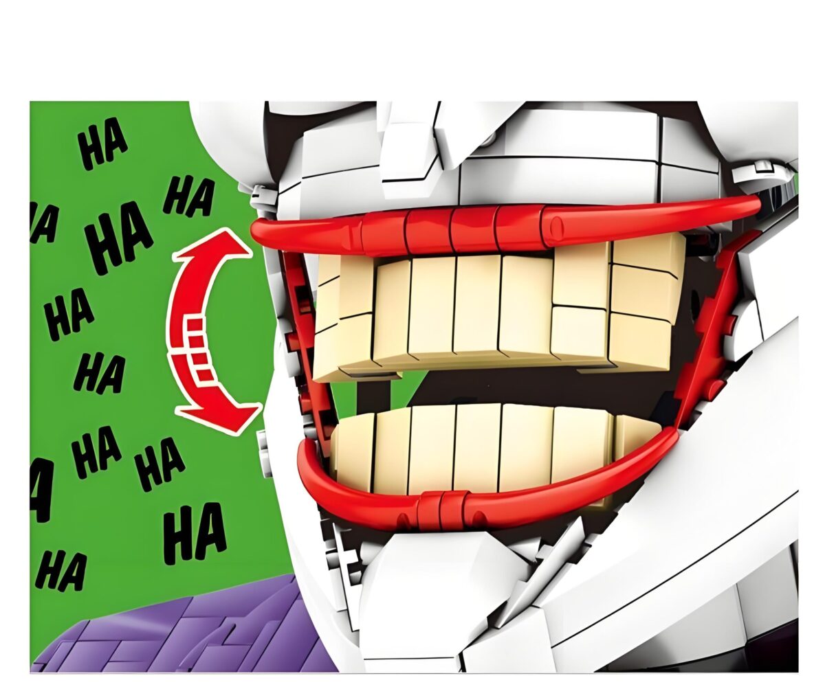 SY7599   The Joker Bust  1478PCS - Image 4