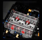 10635 1:8 The Lamborghini Purple Bull Supercar  3654PCS - Image 7