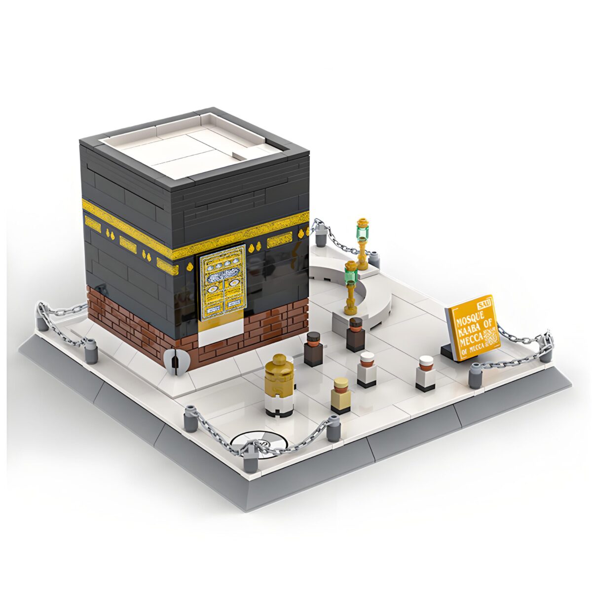 WG4226 The Mosque Kaaba of Mecca Minibrick 446PCS - Image 4