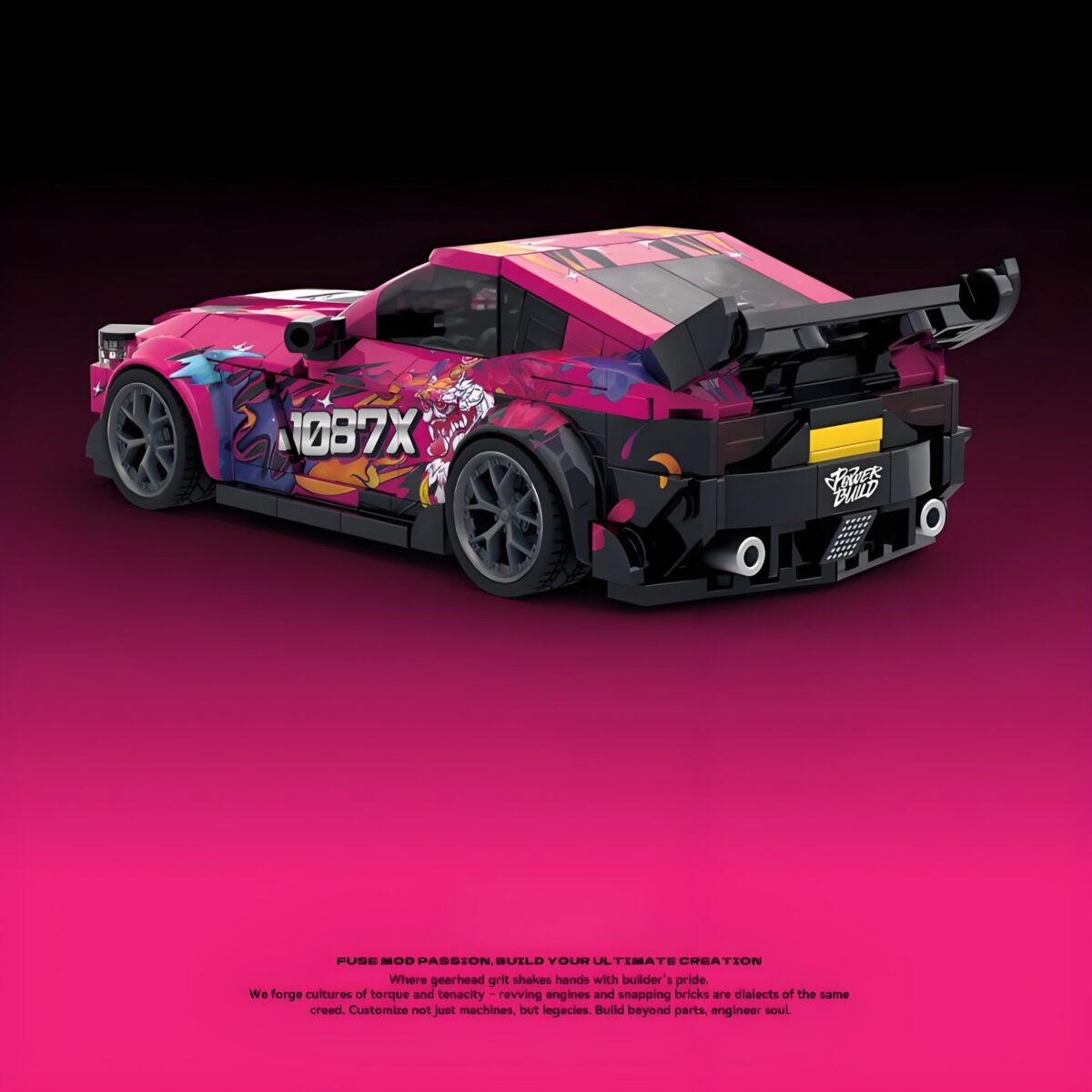 PB8852  1:32 The Toyota Subaru A90  400PCS - Image 4