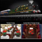 Mould King MK12025 The Orient Express-French Railways SNCF 231 Steam Locomotive 3898PCS - Image 4