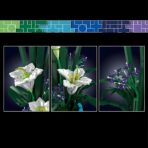 MK10023 The Cloudy Garment Fairy Lily Bonsai  1513PCS - Image 4