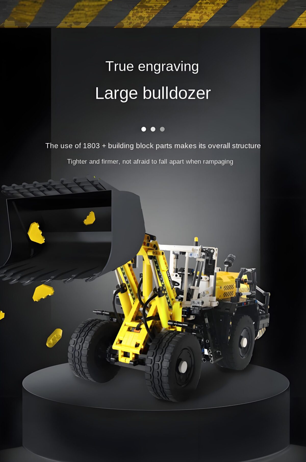 Mould King MK17026 The Pneumatic Loader L550  1803PCS - Image 2