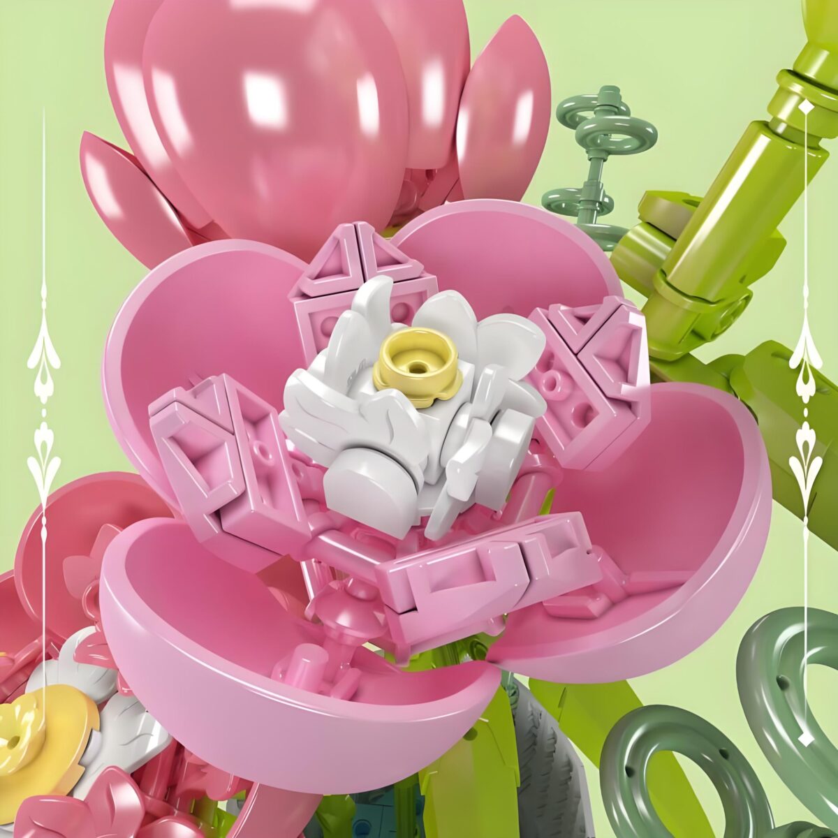 MK10059 The Rendezvous with Peony  866PCS - Image 4