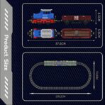 Mould King MK12038  The ESU KG230 Diesel locomotive  1117PCS - Image 5