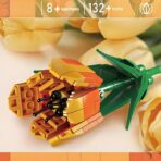 MK24013  The Flower World:Tulip   132PCS - Image 3