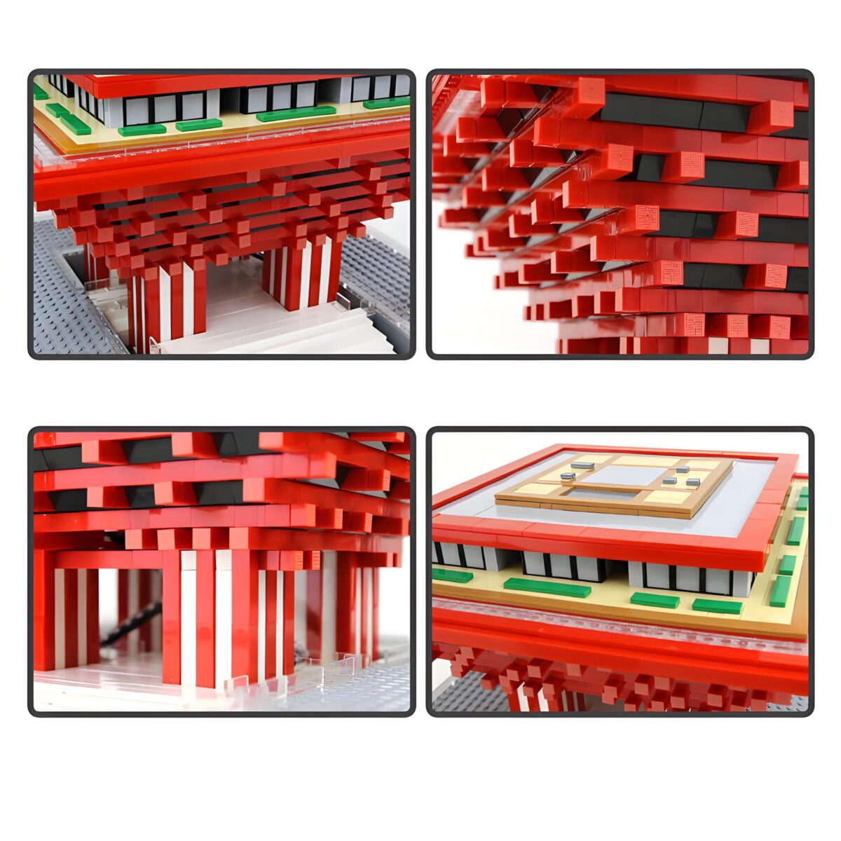 WG7210 The CHINA PAVILION Minibrick 3049PCS - Image 3