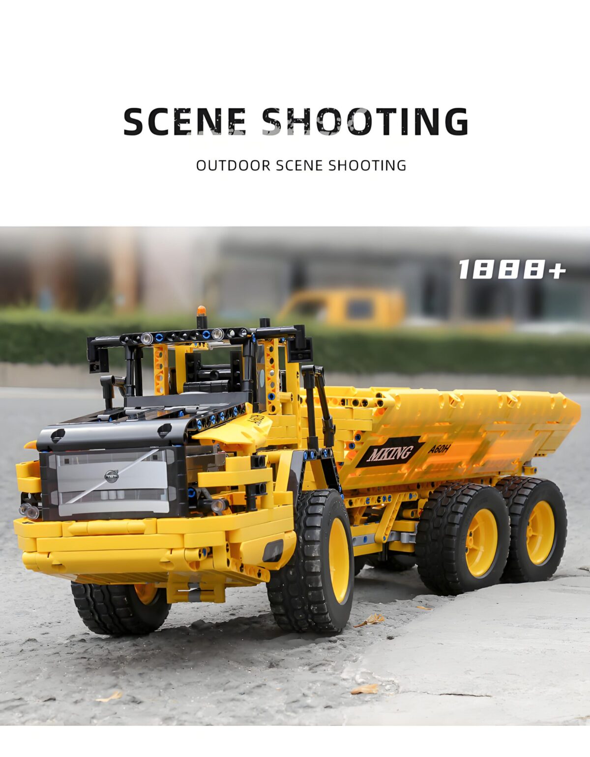 MK17010 The RC Engineering Series Dump Truck  1888PCS - Image 3