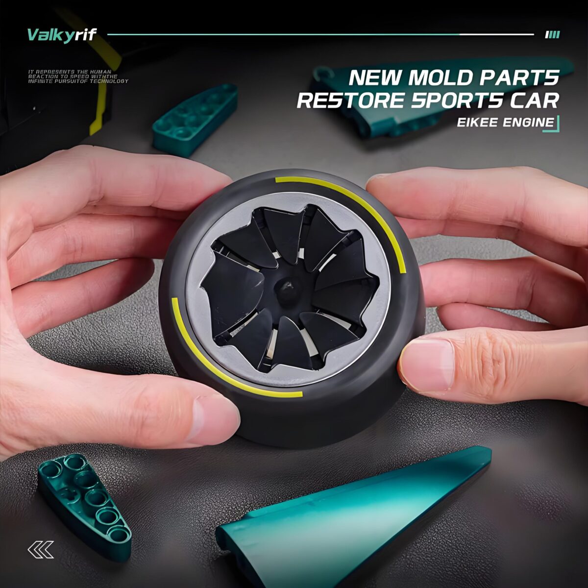 Y18006 The Aston Martin Valkyrif AMR Pro  3868PCS - Image 7
