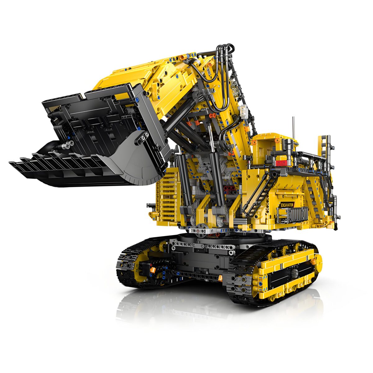 MK17070 The Heavy Duty Excavator Yellow APP Version  4767PCS - Image 1