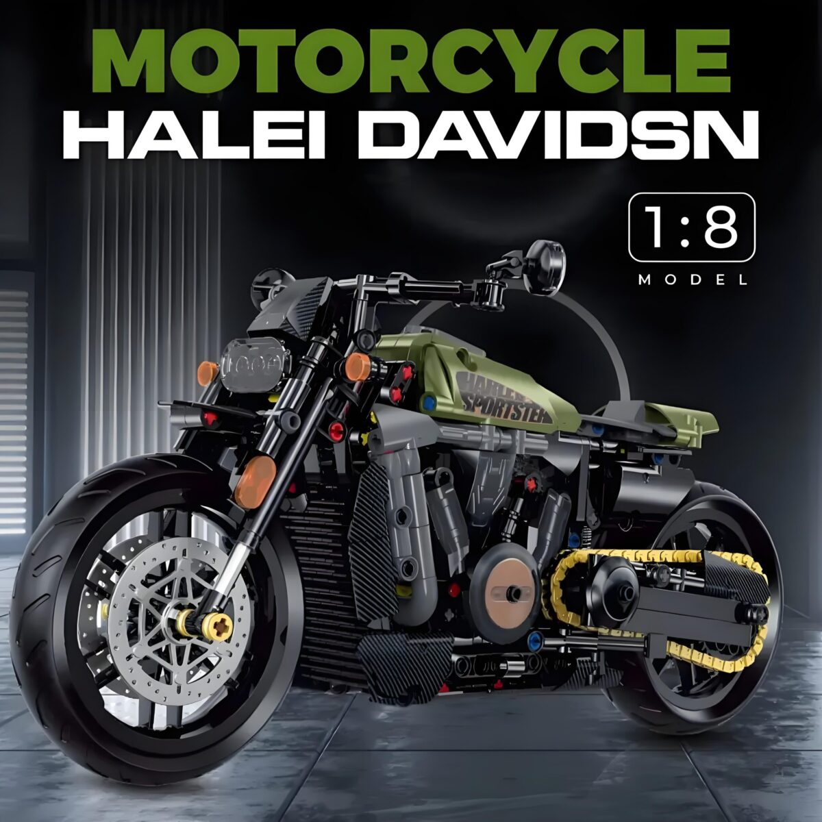 SG60514 1:8  The Sportsters From States 634PCS - Image 3