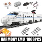 Mould King MK12002 The CRH2 High Speed Train  1808PCS - Image 4