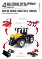 Mould King MK17019 The Tractor Fastrac 4000er series  2596PCS - Image 5