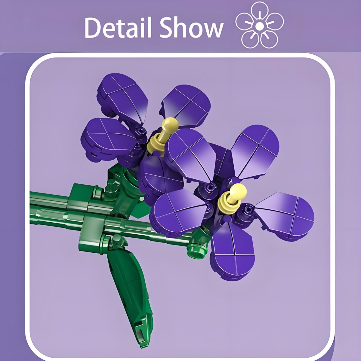 MK24014  The Flower World:Violet   145PCS - Image 5
