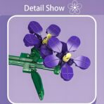 MK24014  The Flower World:Violet   145PCS - Image 5