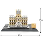 WG4213 The Louvre of Paris Minibrick 695PCS - Image 6