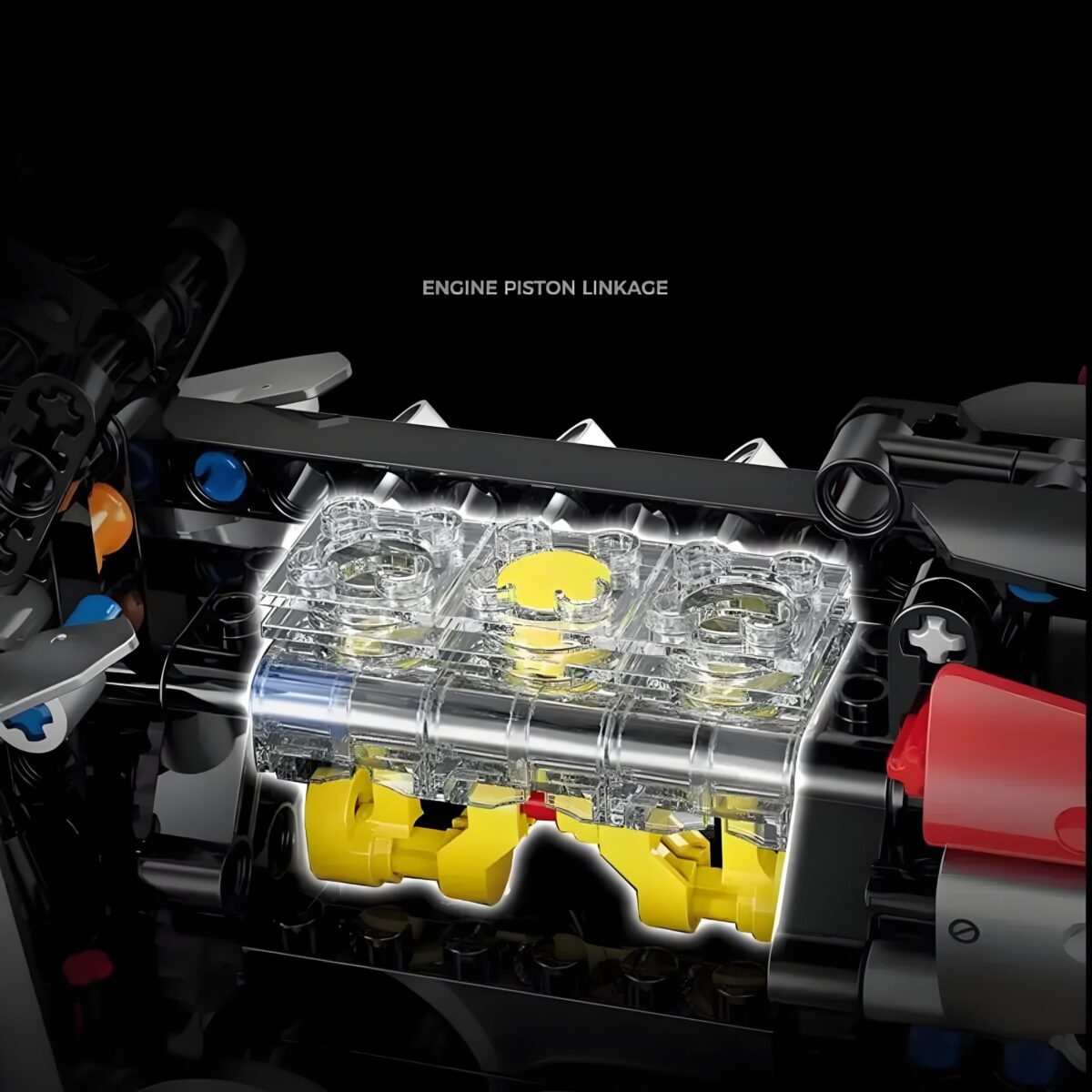 SG60528 1:8  The Rocket Motorcycle From UK 578PCS - Image 7