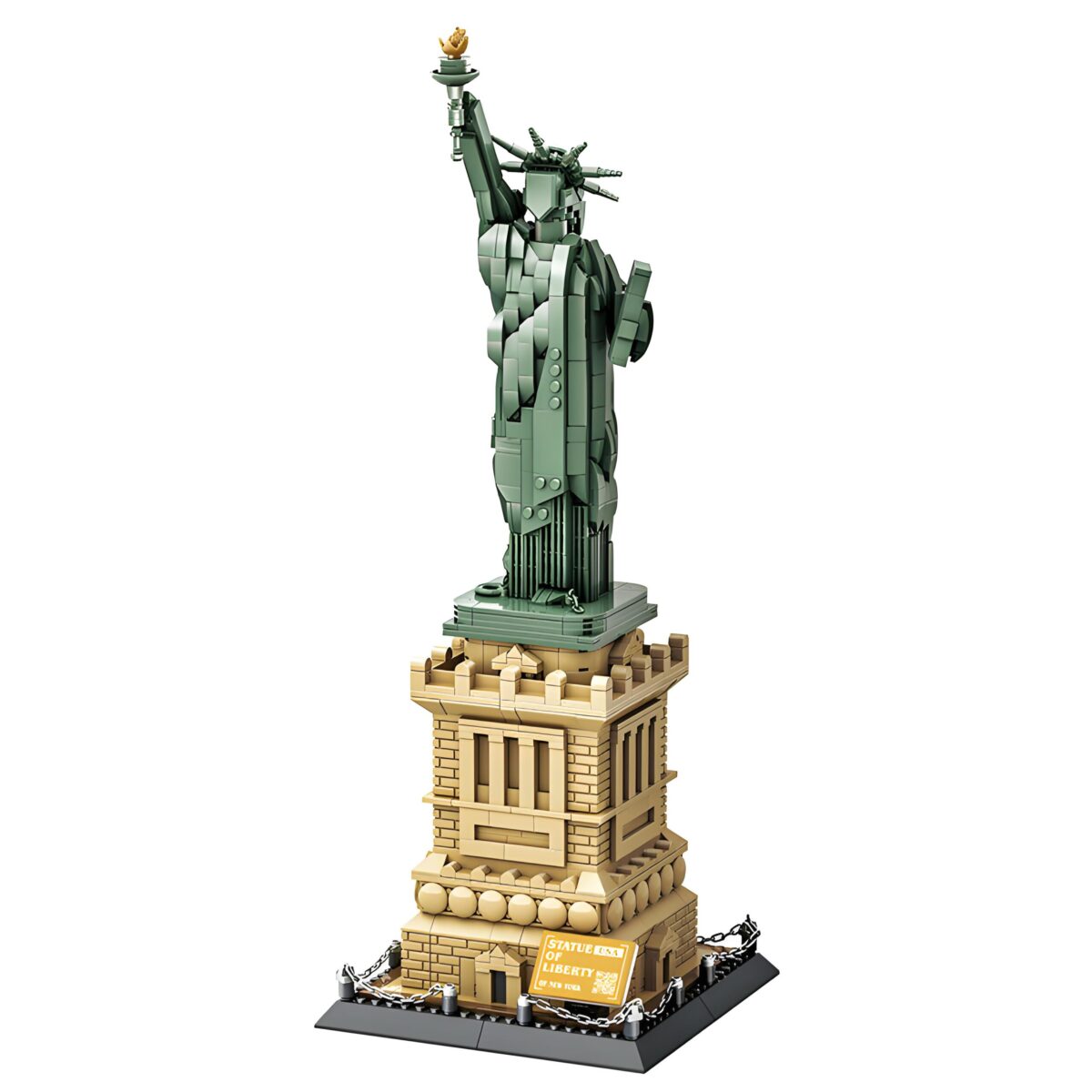 WG5227 The Statue of Liberty Minibrick 1577PCS - Image 1