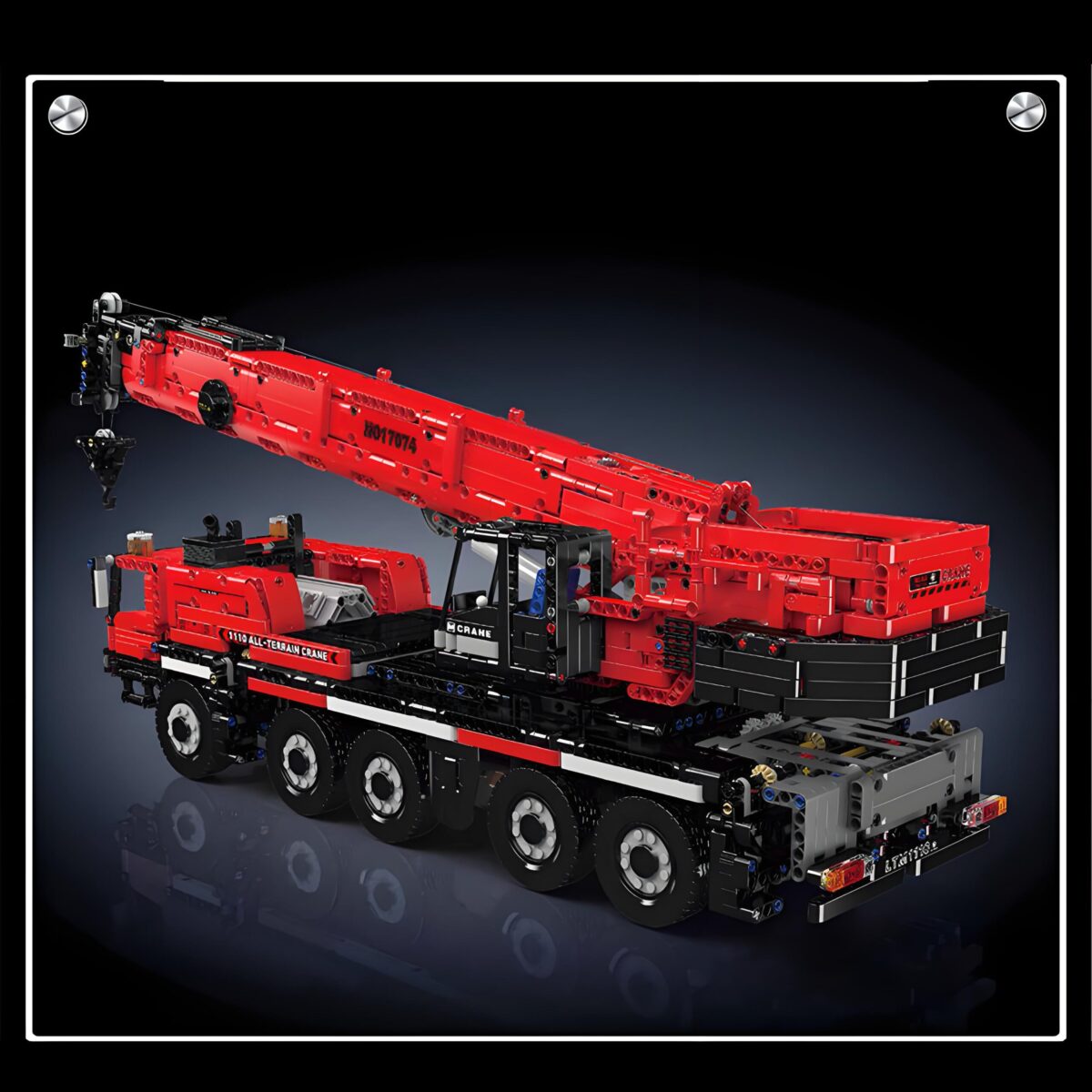 MK17075 The LTM 1110 Crane With RC In Red 3218PCS - Image 2