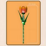 MK24013  The Flower World:Tulip   132PCS - Image 6