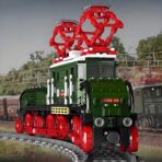 Mould King MK12023 The RC World Railway OBB 1189.08 Electric Locomotive 919PCS - Image 3