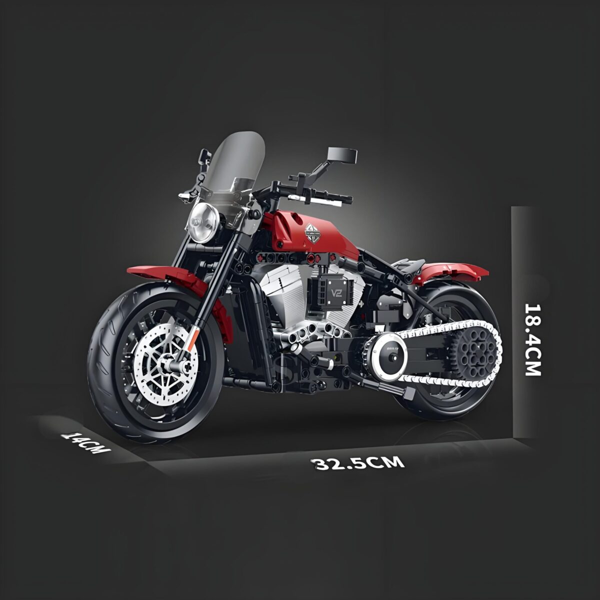 SG60534 1:8 The Softail Commander 542PCS - Image 5