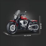 SG60534 1:8 The Softail Commander 542PCS - Image 5