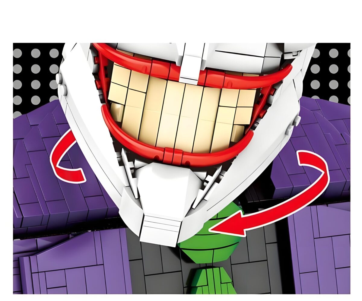 SY7599   The Joker Bust  1478PCS - Image 3