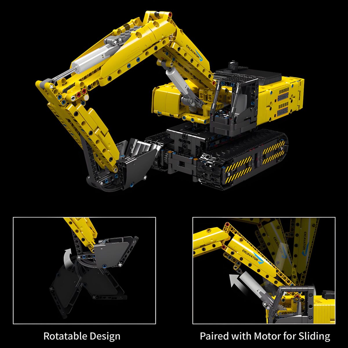 MK15061 The Mechanical Digger  1120PCS - Image 4