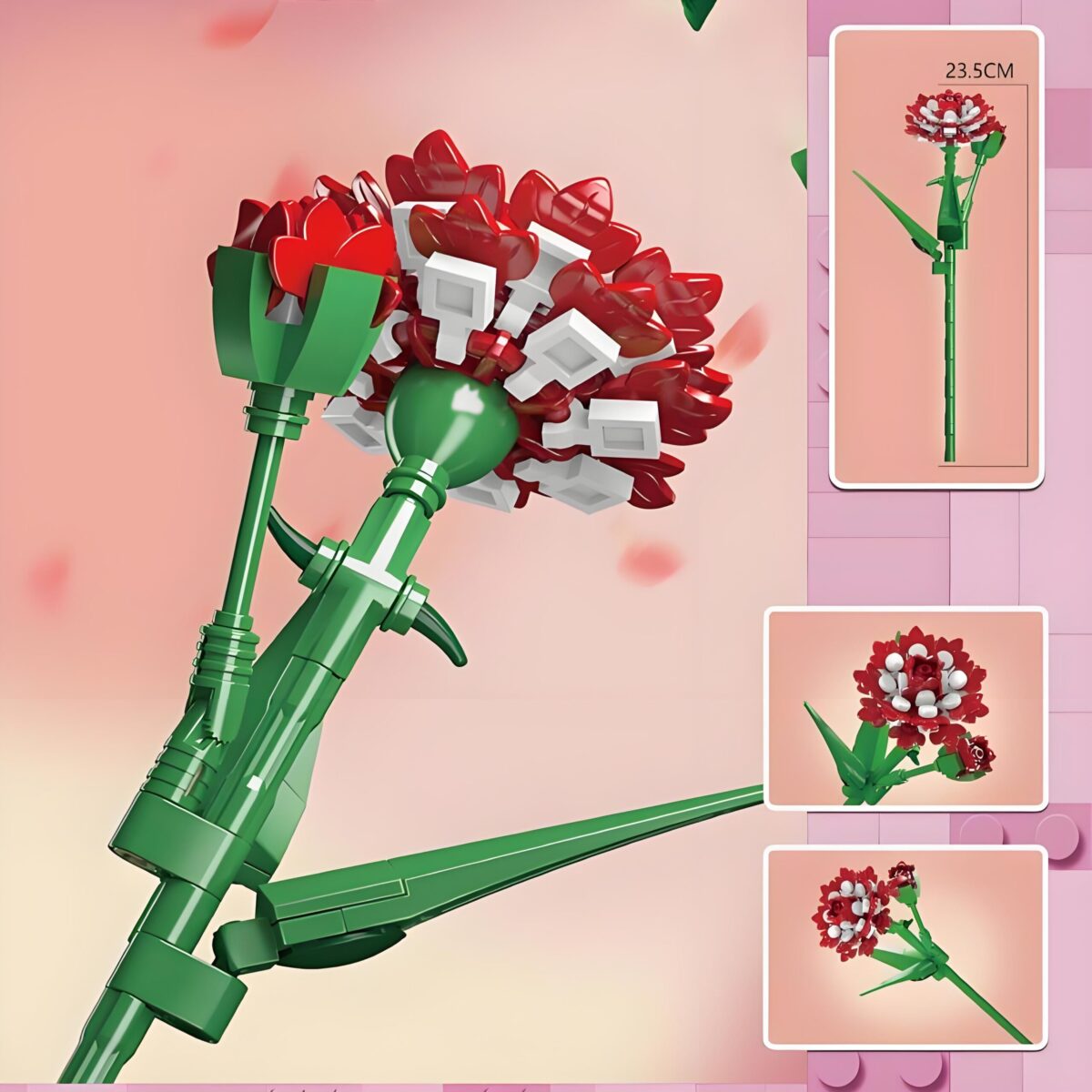 MK24010  The Flower World:Carnation   116PCS - Image 4