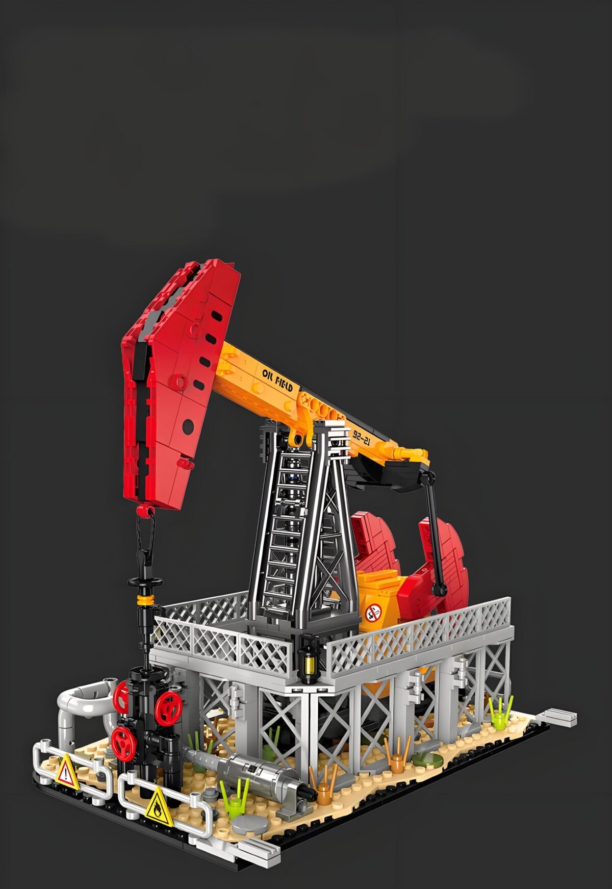 JJ9221-9222-9223 The Industrial Oil Refinery Complex  2142PCS - Image 4