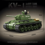 QG100253 The WWII KV-1 Heavy Tank Model 1941  1192PCS - Image 5