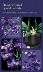 JJ9235 The Purple Orchid   666PCS - Image 5