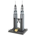 WG5213 The Kuala Lumpur Petronas Towers Minibrick 1160PCS