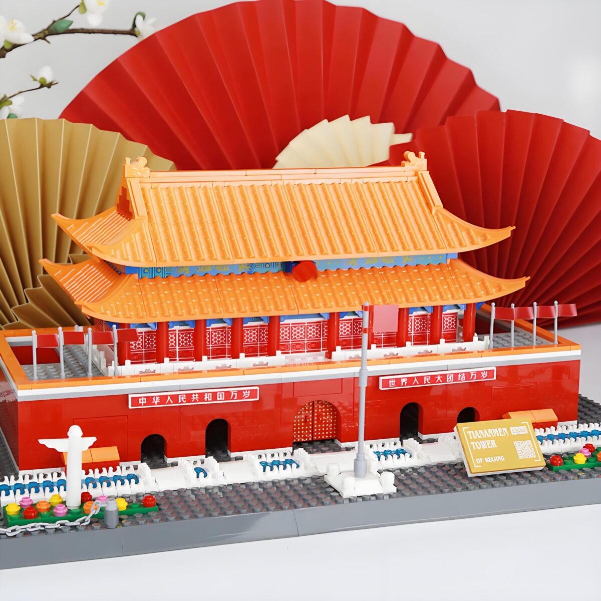 WG5218 The Beijing Tiananmen Square Minibrick 758PCS - Image 7