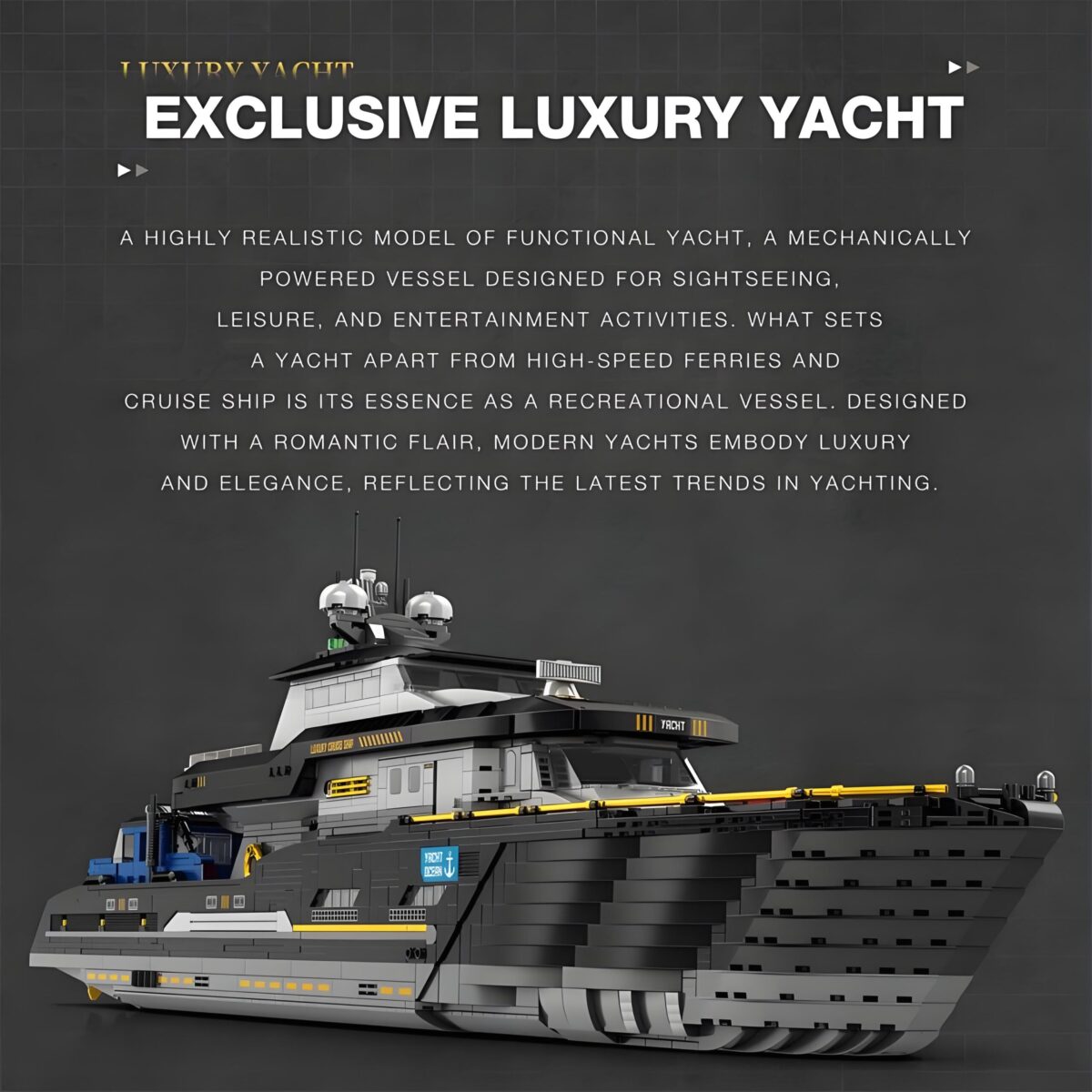 Reo 66103 The luxury yacht  4421PCS - Image 3