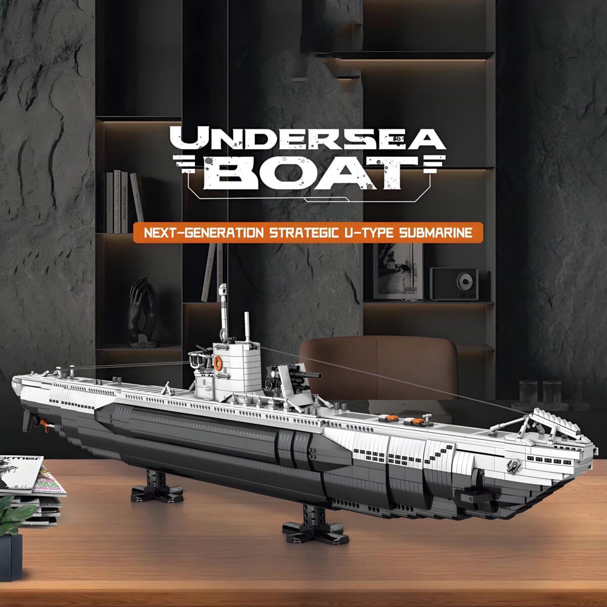 REO 33050  The Undersea Boat Next-Generation Strategic U-Type Submarine  3987PCS - Image 2