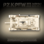 QG100247 The WWII Pz. Kpfw III Ausf. L  959PCS - Image 5