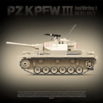 QG100247 The WWII Pz. Kpfw III Ausf. L  959PCS - Image 3