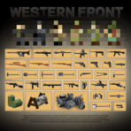 QG100280 The Battle of the Cities on the Western Front   1145PCS - Image 6