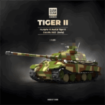 QG100300 The PZ.KPFW VI Ausf.B Tiger II(SD.KFZ.182) Early  1582PCS - Image 2