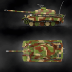 QG100300 The PZ.KPFW VI Ausf.B Tiger II(SD.KFZ.182) Early  1582PCS - Image 3