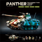 QG100252 The Panzerkampfwagen V Panther Ausf.G  2136PCS - Image 2