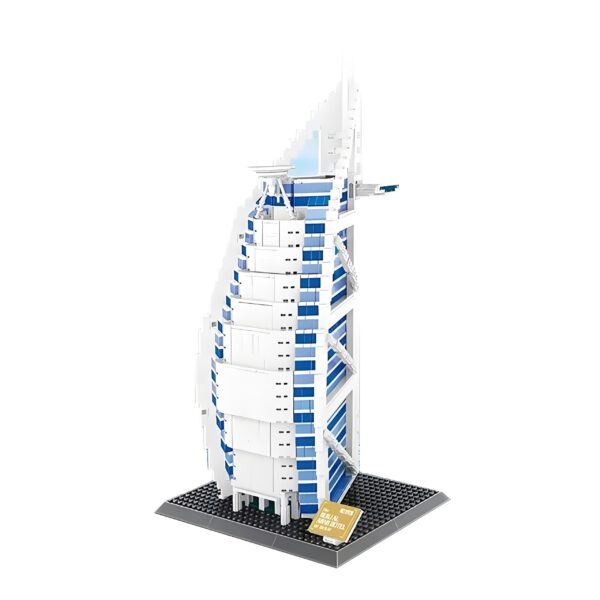 WG5220 The Dubai Sailing Hotel Minibrick 1307PCS